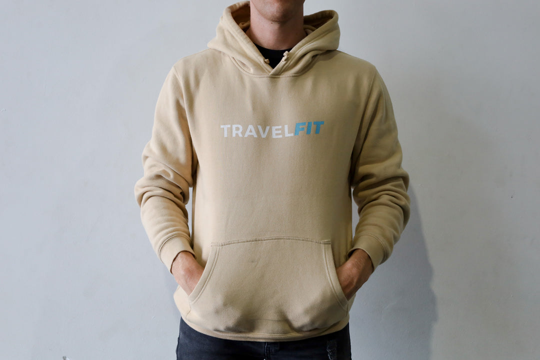TravelFit Pullover Tan Hoodie Unisex